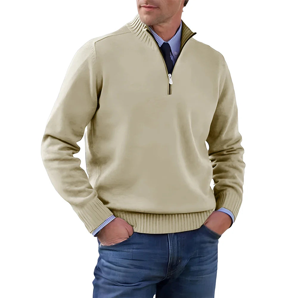 Fermín™ Jersey de Cachemira Elegante