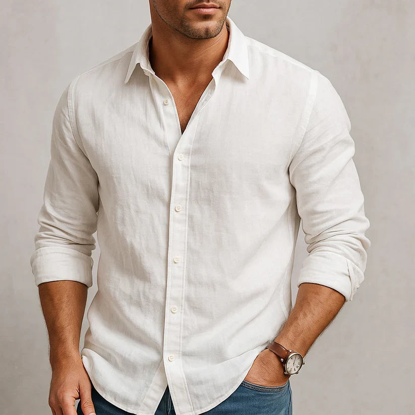 Romeo | Camisa Esencial de Lino