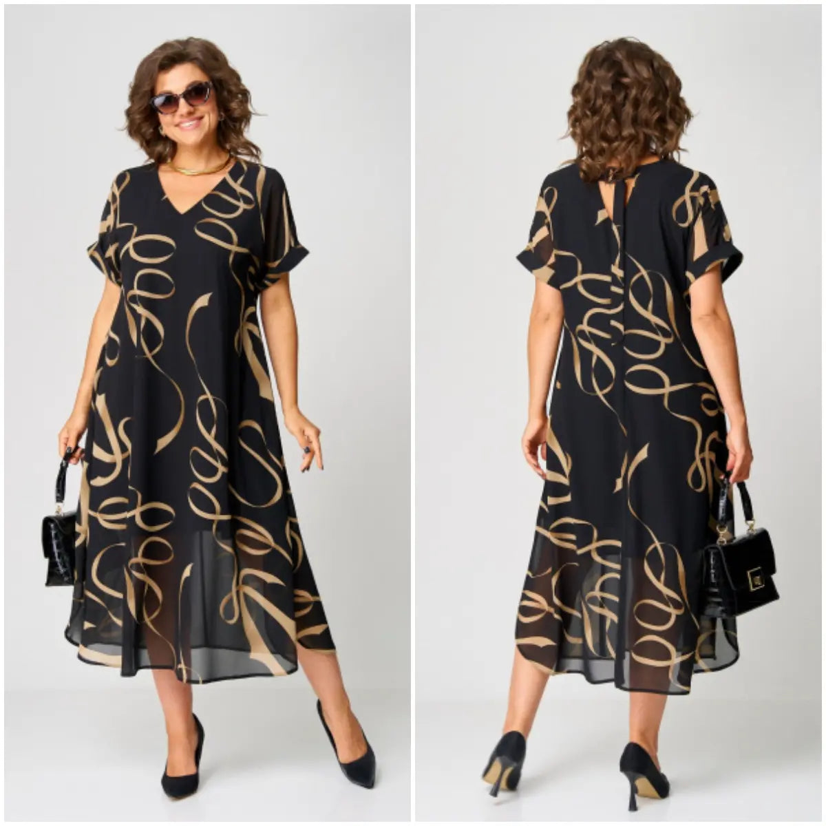 Petra | Vestido Elegante con Escote en V