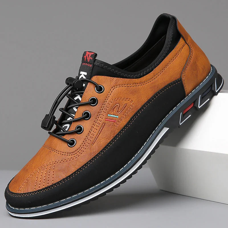 Benze | Zapatos Oxford de Piel con Acabado Artesanal