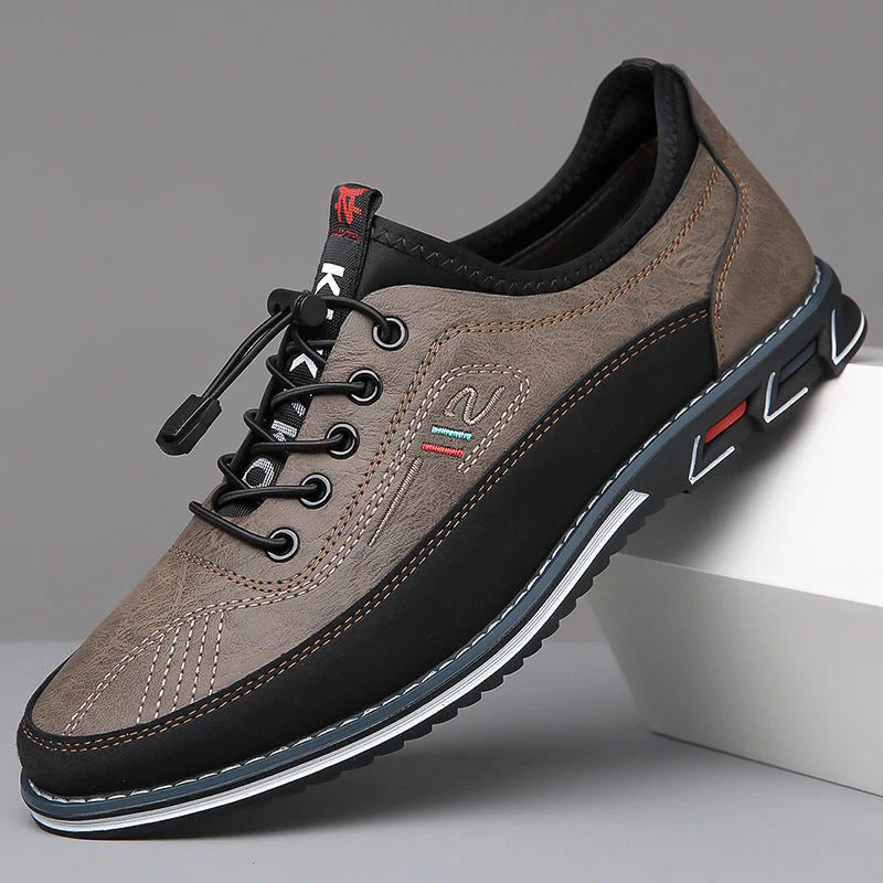 Benze | Zapatos Oxford de Piel con Acabado Artesanal