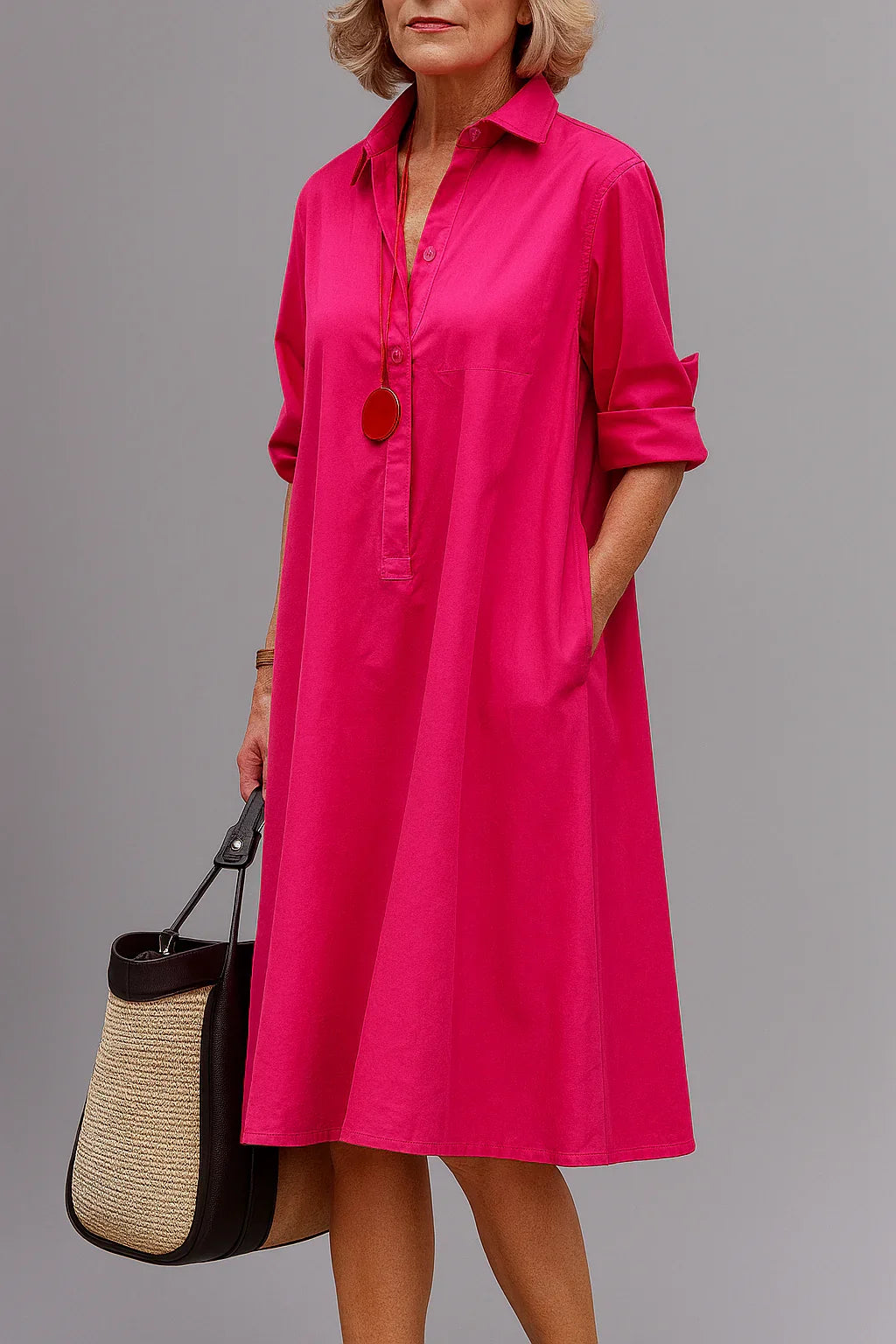 Daria | Vestido Midi Elegante y Cómodo