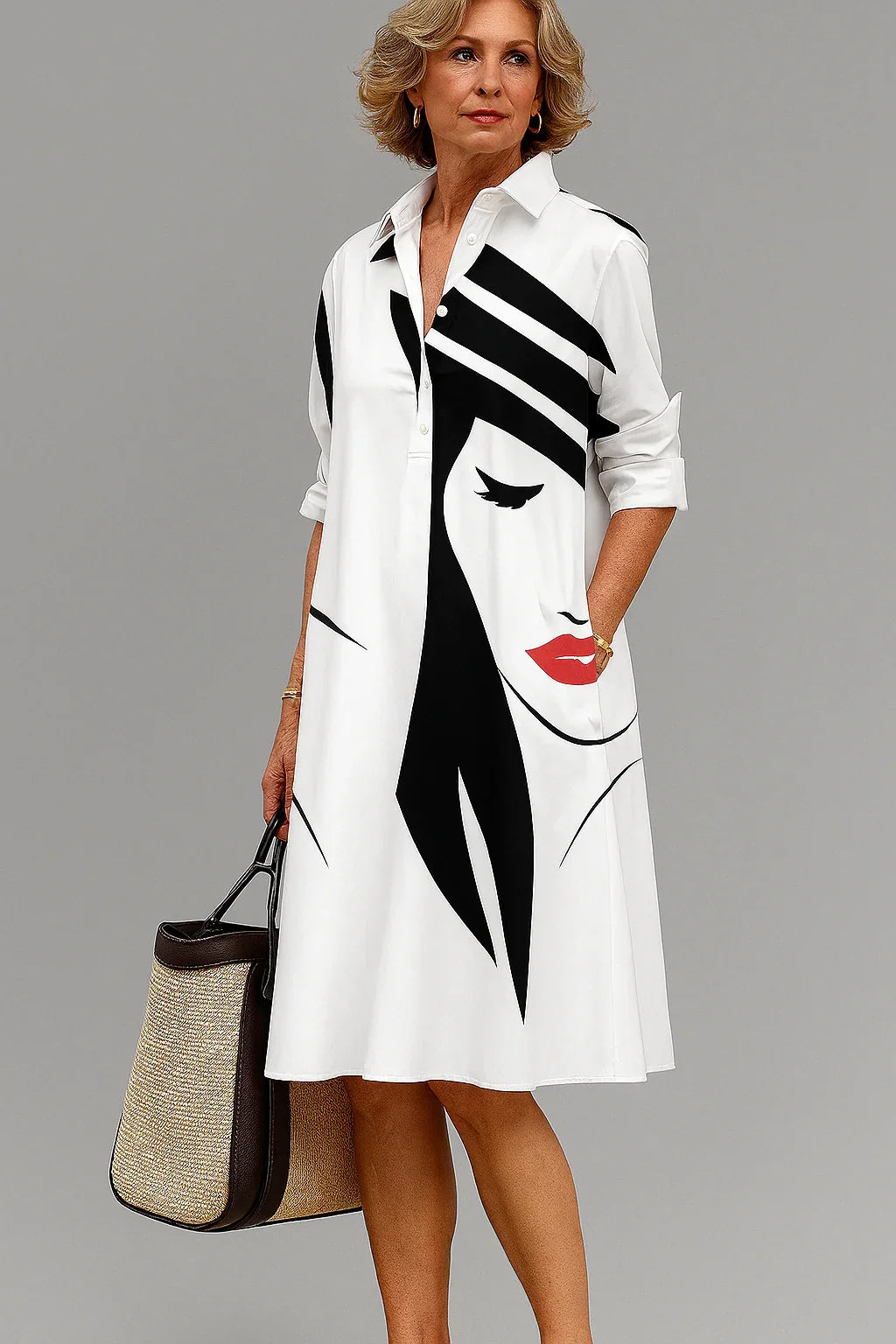 Beatriz | Vestido Midi Elegante y Cómodo