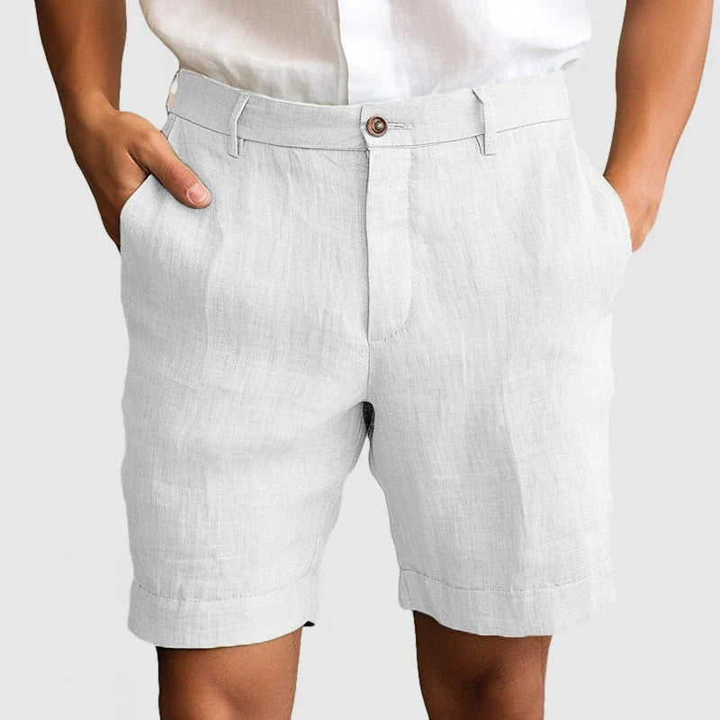 Luigi | Bermudas Elegantes de Lino para Hombre