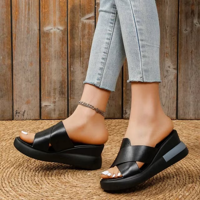 Vanessa | Sandalias Cómodas de Plataforma para Mujer