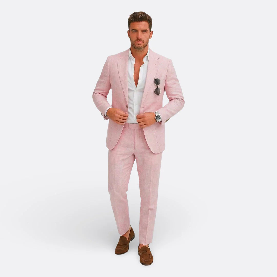 Carlos | Traje Formal de Lino para Hombre