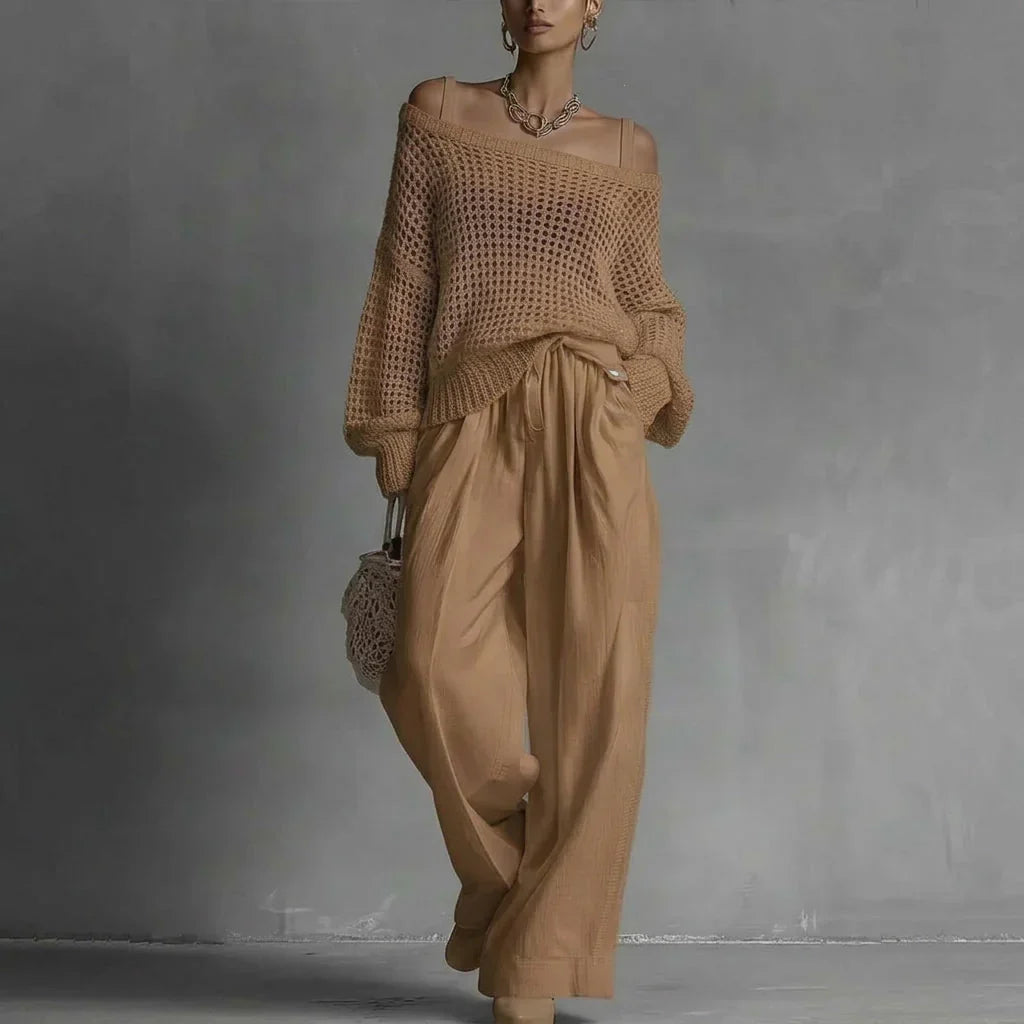 Janice | Conjunto Elegante de Dos Piezas