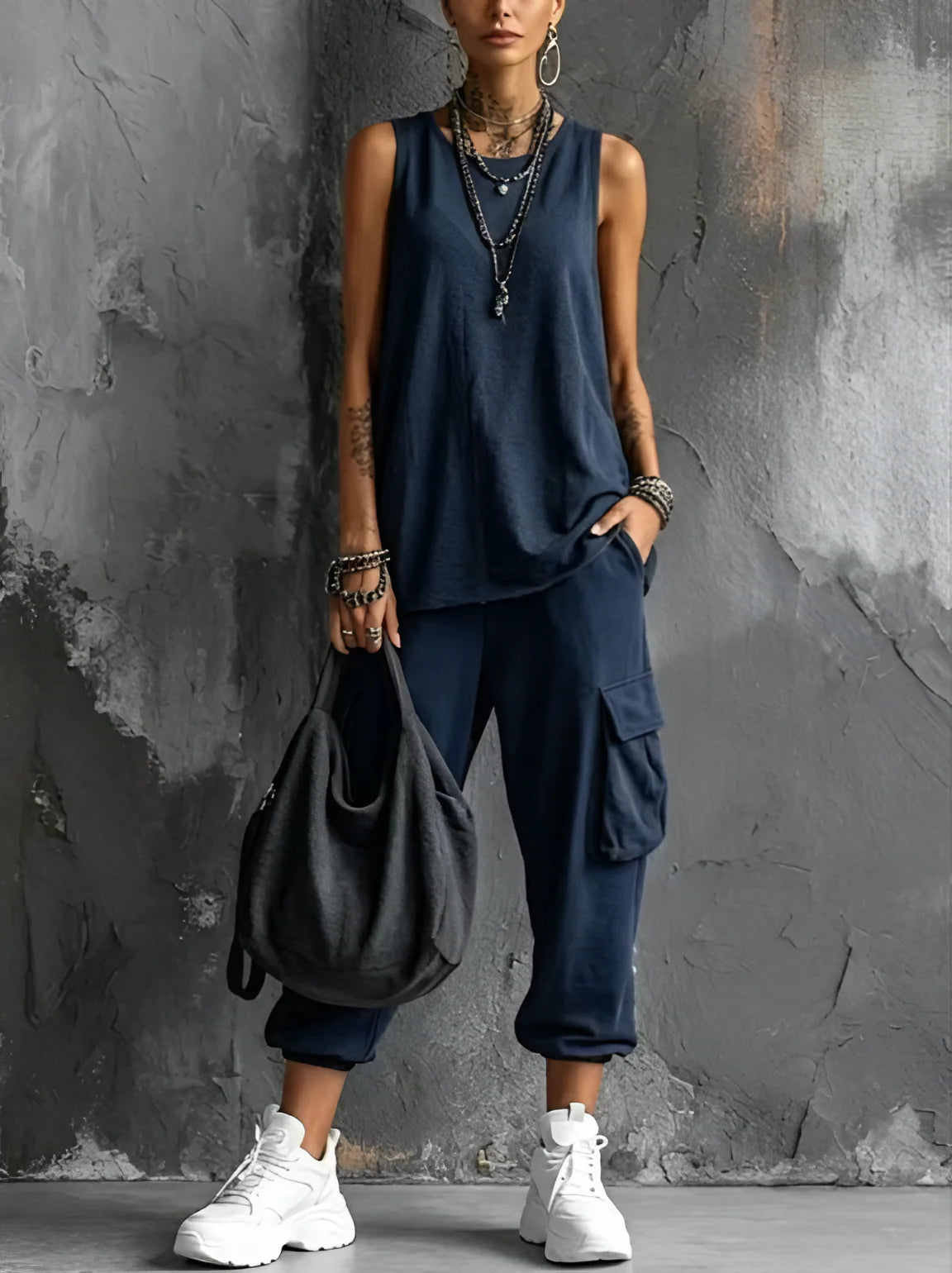Luciana | Conjunto Casual con Bolsillos