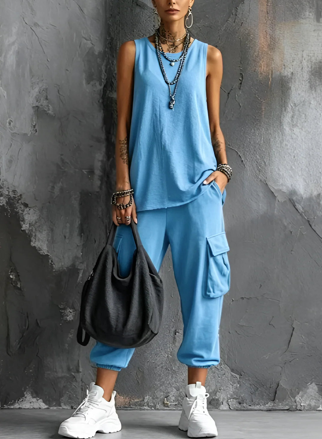 Luciana | Conjunto Casual con Bolsillos