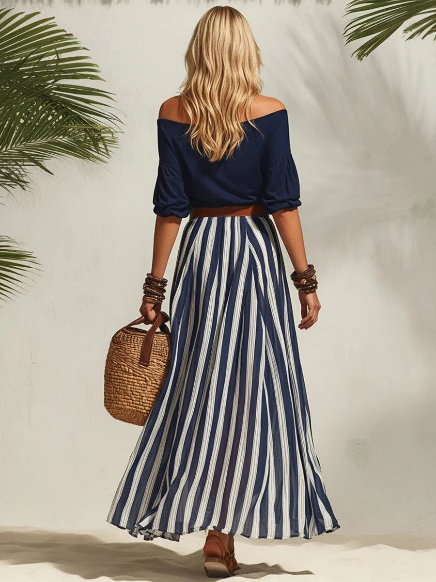 Esabella | Conjunto Elegante de Verano de Dos Piezas