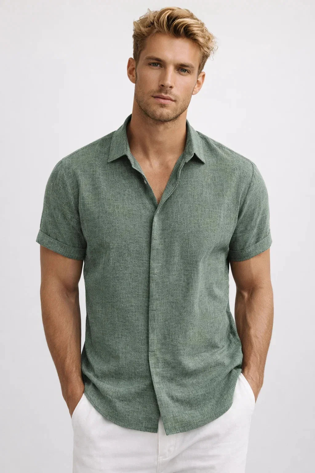 Niccolò | Camisa de Lino para Hombre