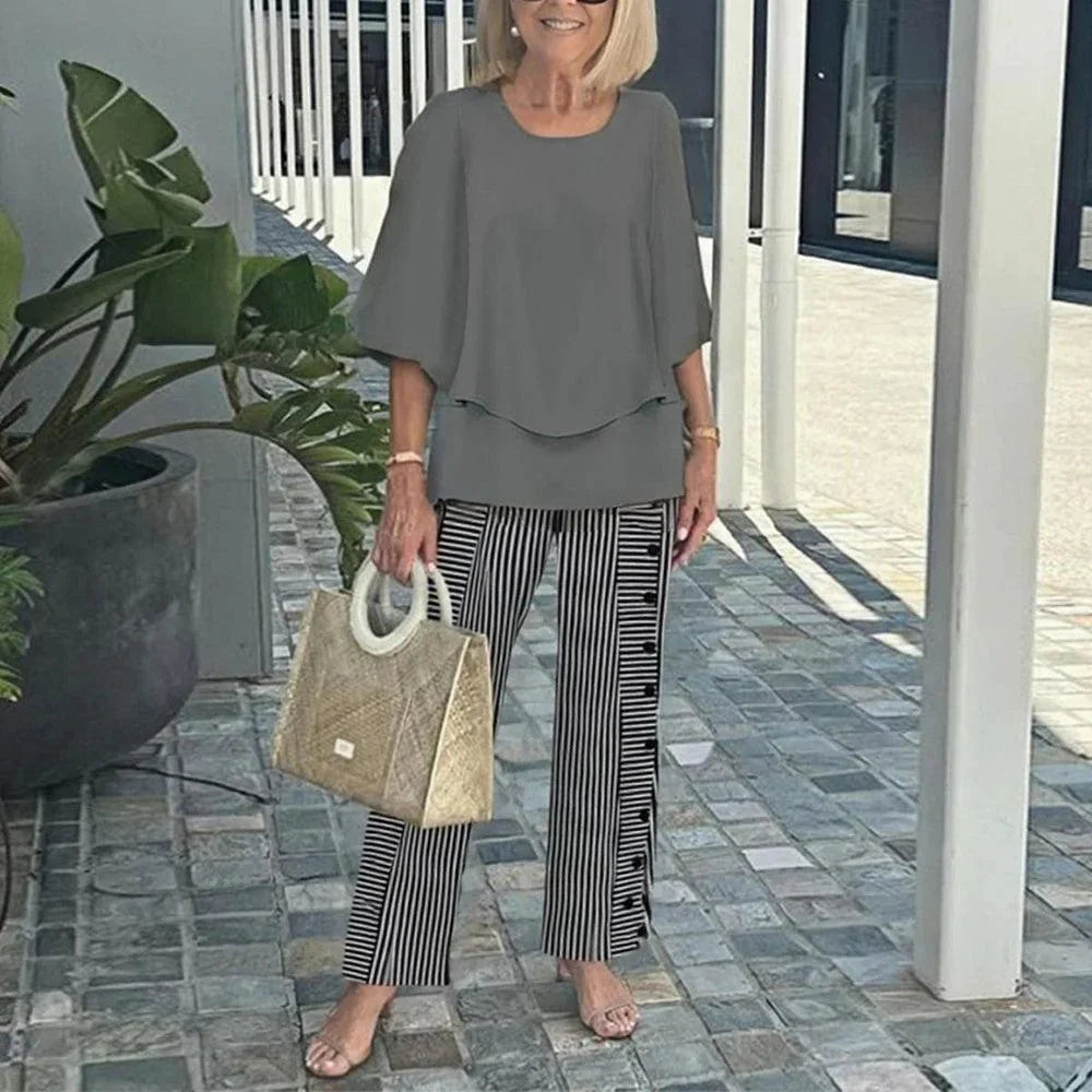 Laetita | Conjunto Elegante de Dos Piezas