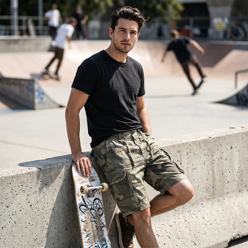 Sergeant | Bermudas Cargo de Camuflaje para Hombre