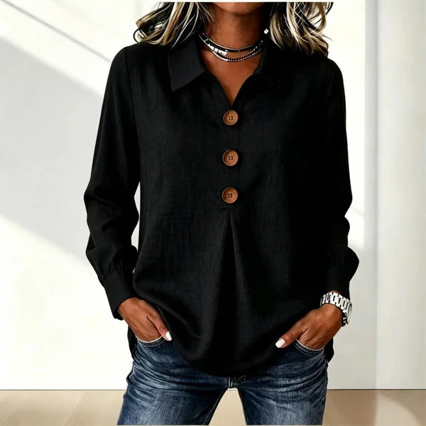 Moriah | Blusa Elegante de Manga Larga
