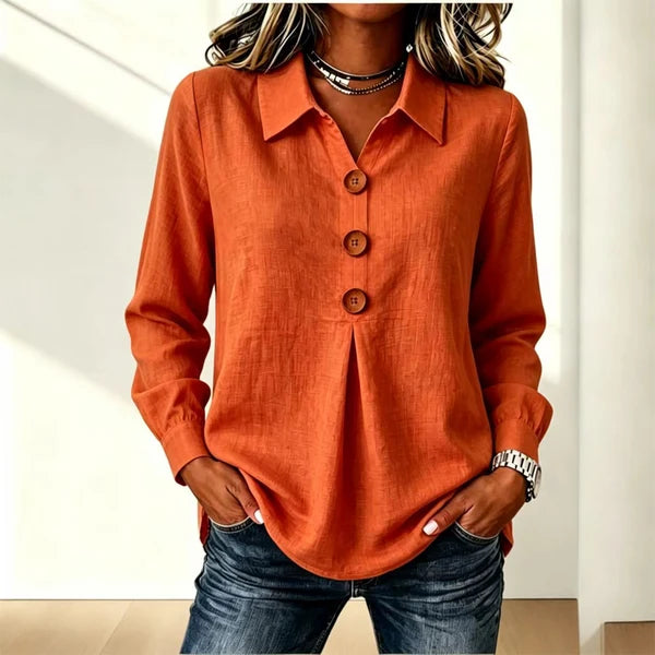 Moriah | Blusa Elegante de Manga Larga