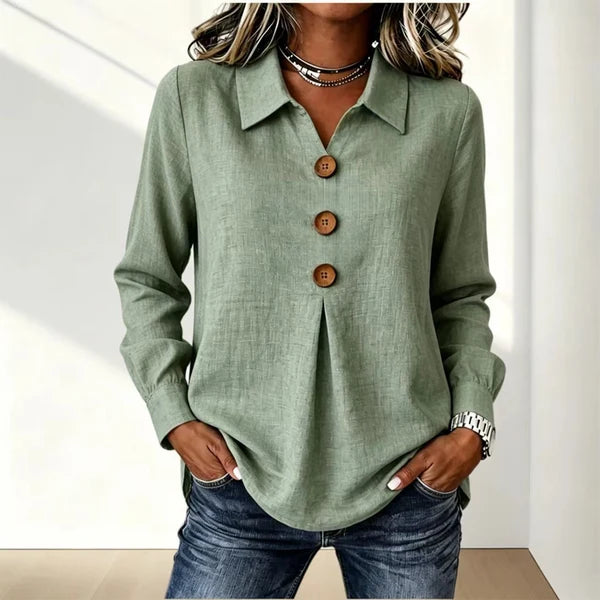 Moriah | Blusa Elegante de Manga Larga
