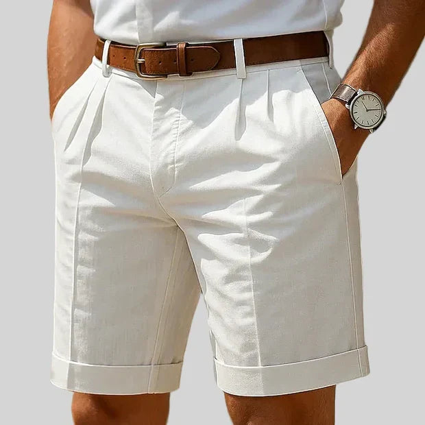 Gianni | Pantalones Cortos Plisados + Cinturón de Regalo