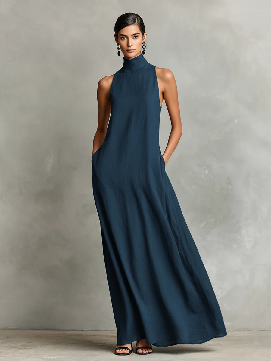 Imeria | Vestido Largo con Escote Halter