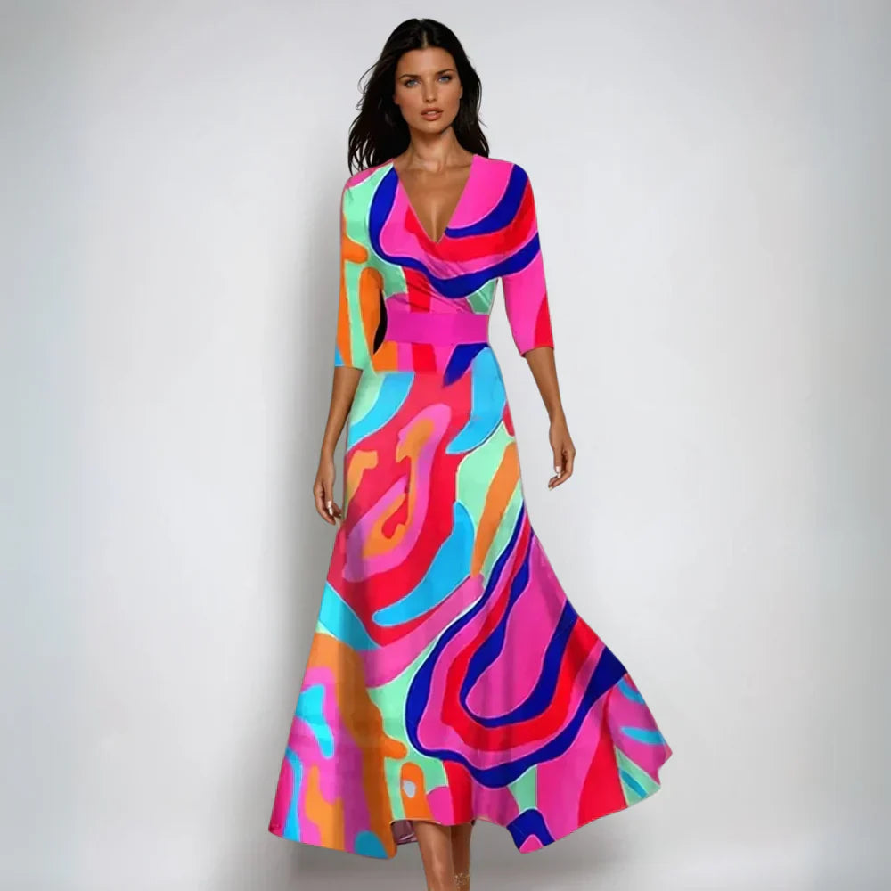 Emilia™ | Vestido Largo Artesanal para Mujer