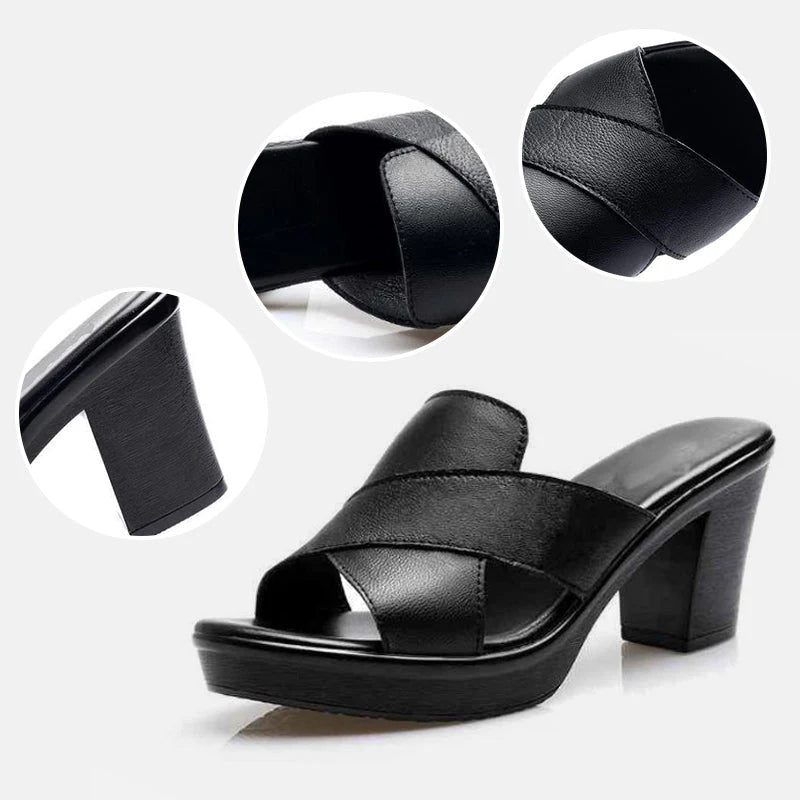 Juliette | Sandalias Elegantes de Tacón