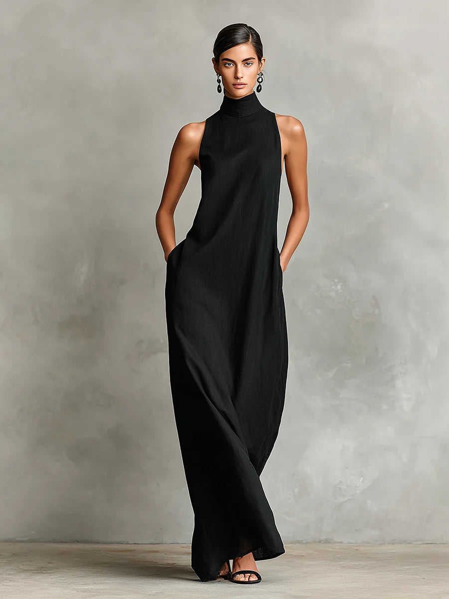 Imeria | Vestido Largo con Escote Halter