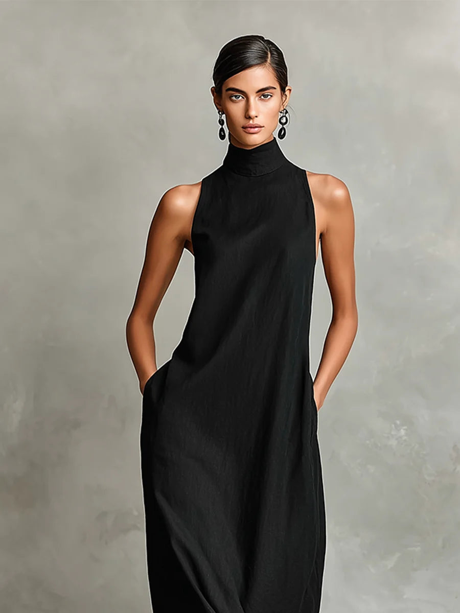 Imeria | Vestido Largo con Escote Halter