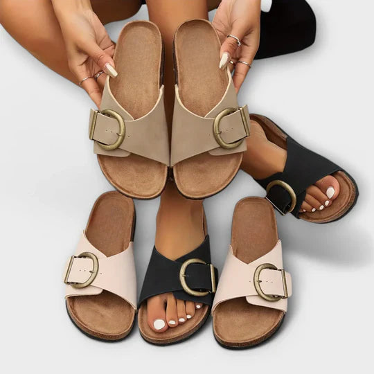 Alessia | Sandalias Cómodas con Hebilla