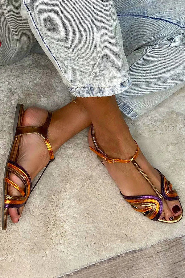 Carmen | Sandalias en Tonos Mediterráneos