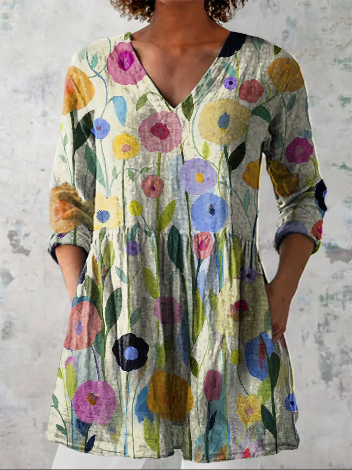 Marion | Blusa Larga Elegante y Cómoda