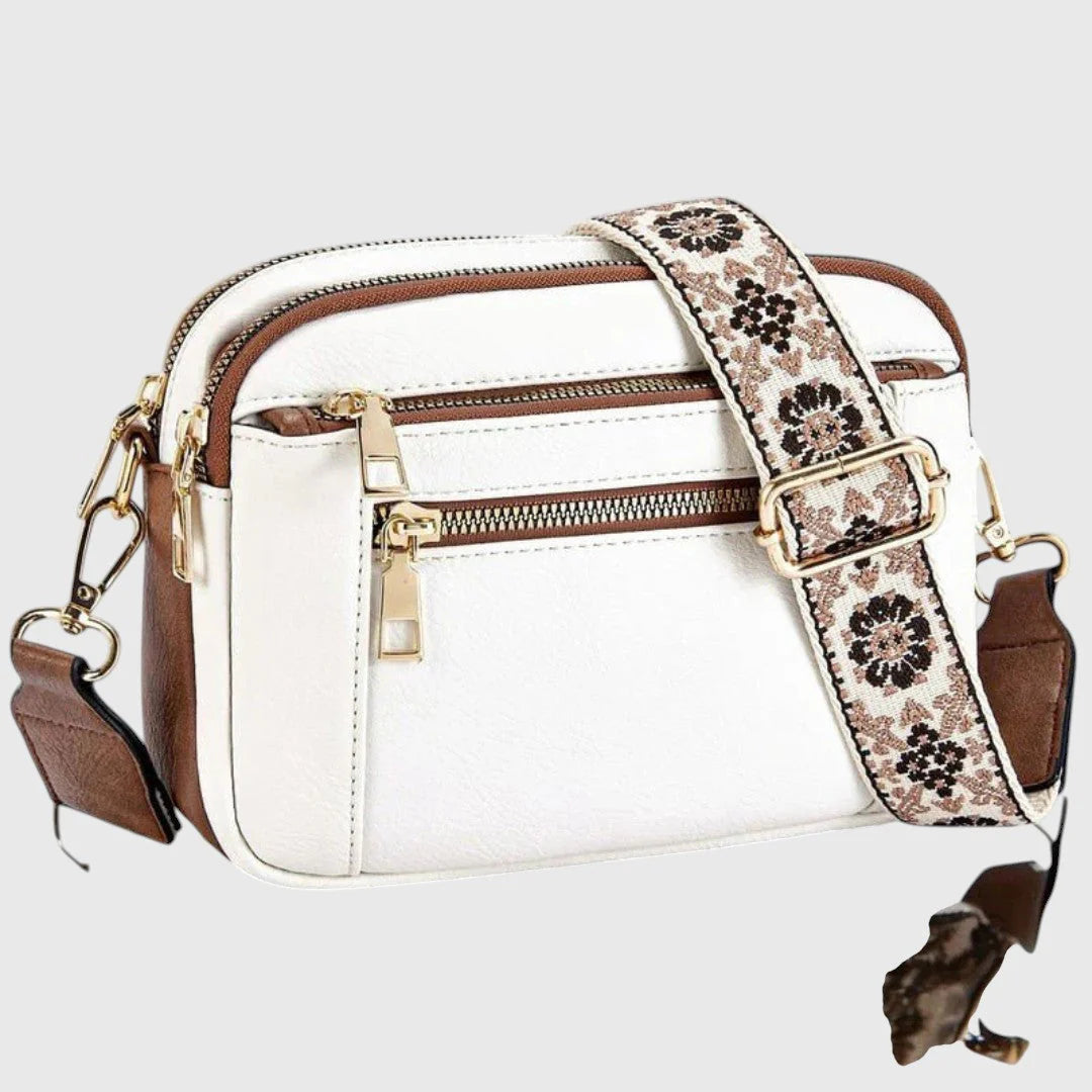 Sonia | Bolso Bandolera con Correa Floral