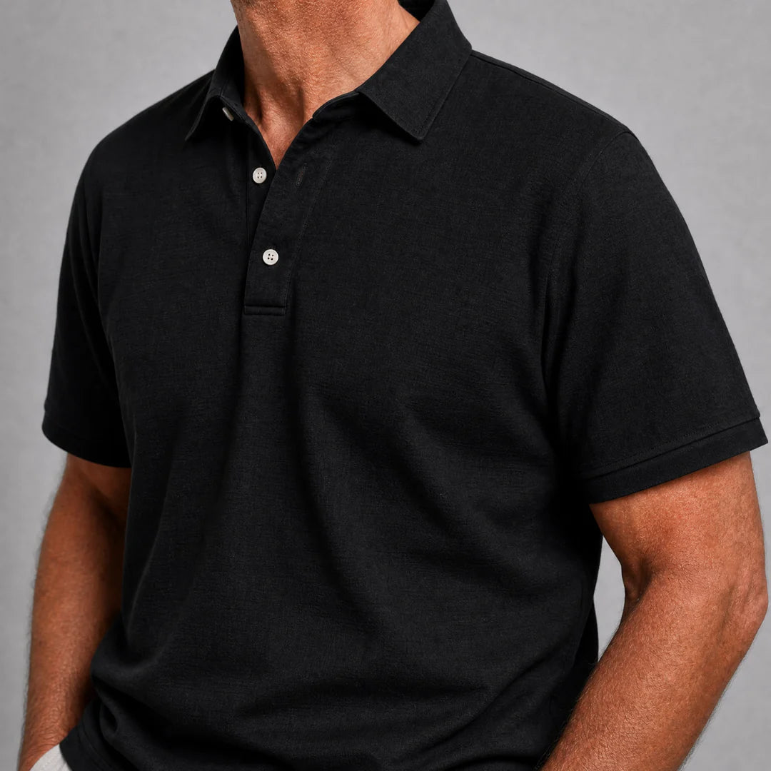 Tristan | Polo Elegante de Lino para Hombre