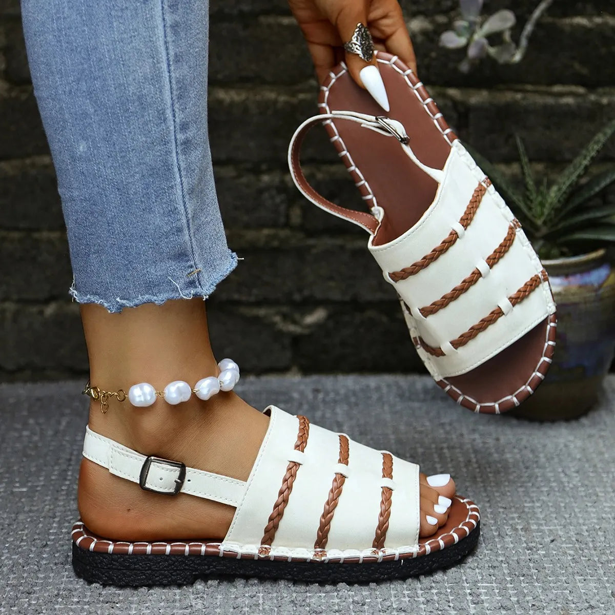 Samela | Sandalias Elegantes con Suela Antideslizante