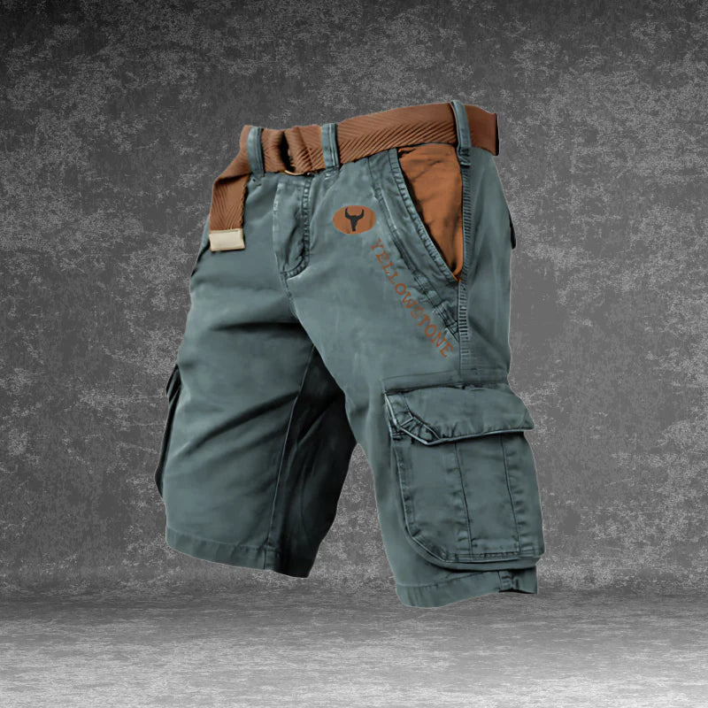 Vance | Pantalones Cortos Cargo de 6 Bolsillos