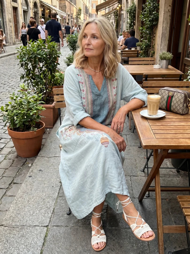 Kassiani | Vestido Boho Ligero de Verano
