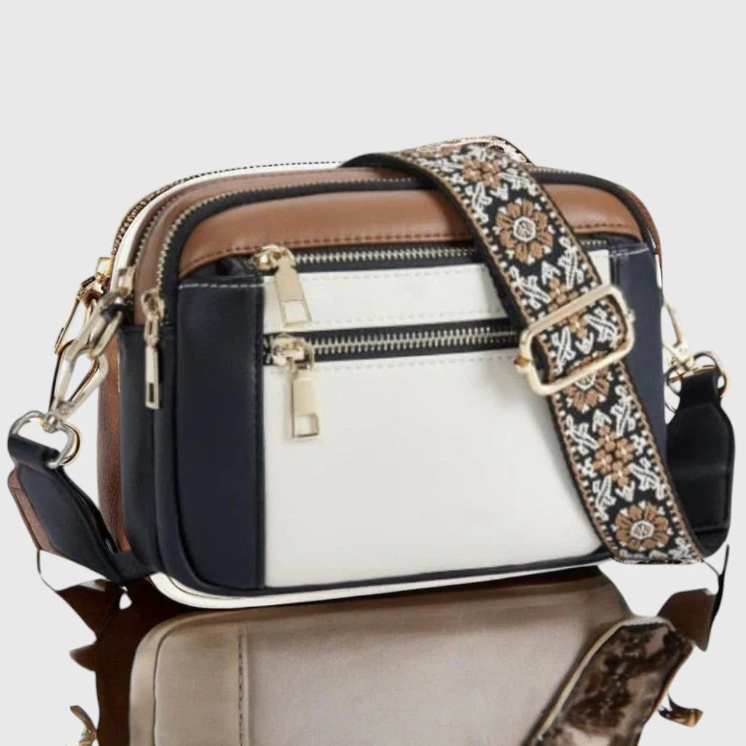 Sonia | Bolso Bandolera con Correa Floral