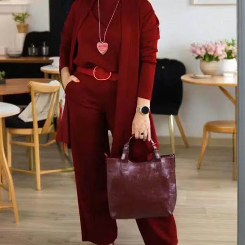 Katrina | Conjunto Elegante de Tres Piezas