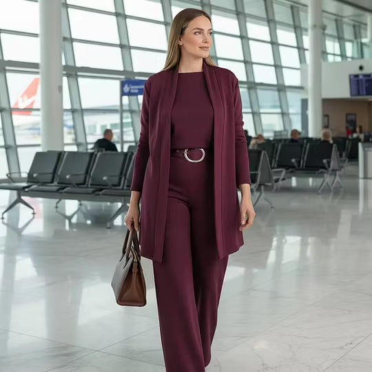Katrina | Conjunto Elegante de Tres Piezas