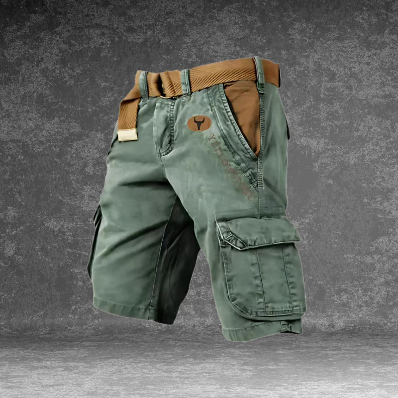 Vance | Pantalones Cortos Cargo de 6 Bolsillos