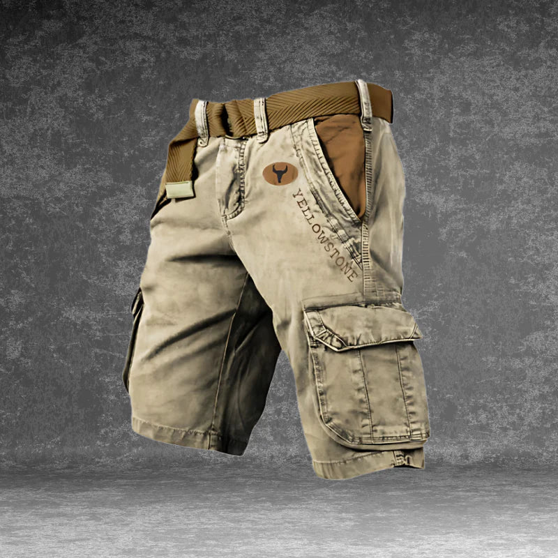 Vance | Pantalones Cortos Cargo de 6 Bolsillos