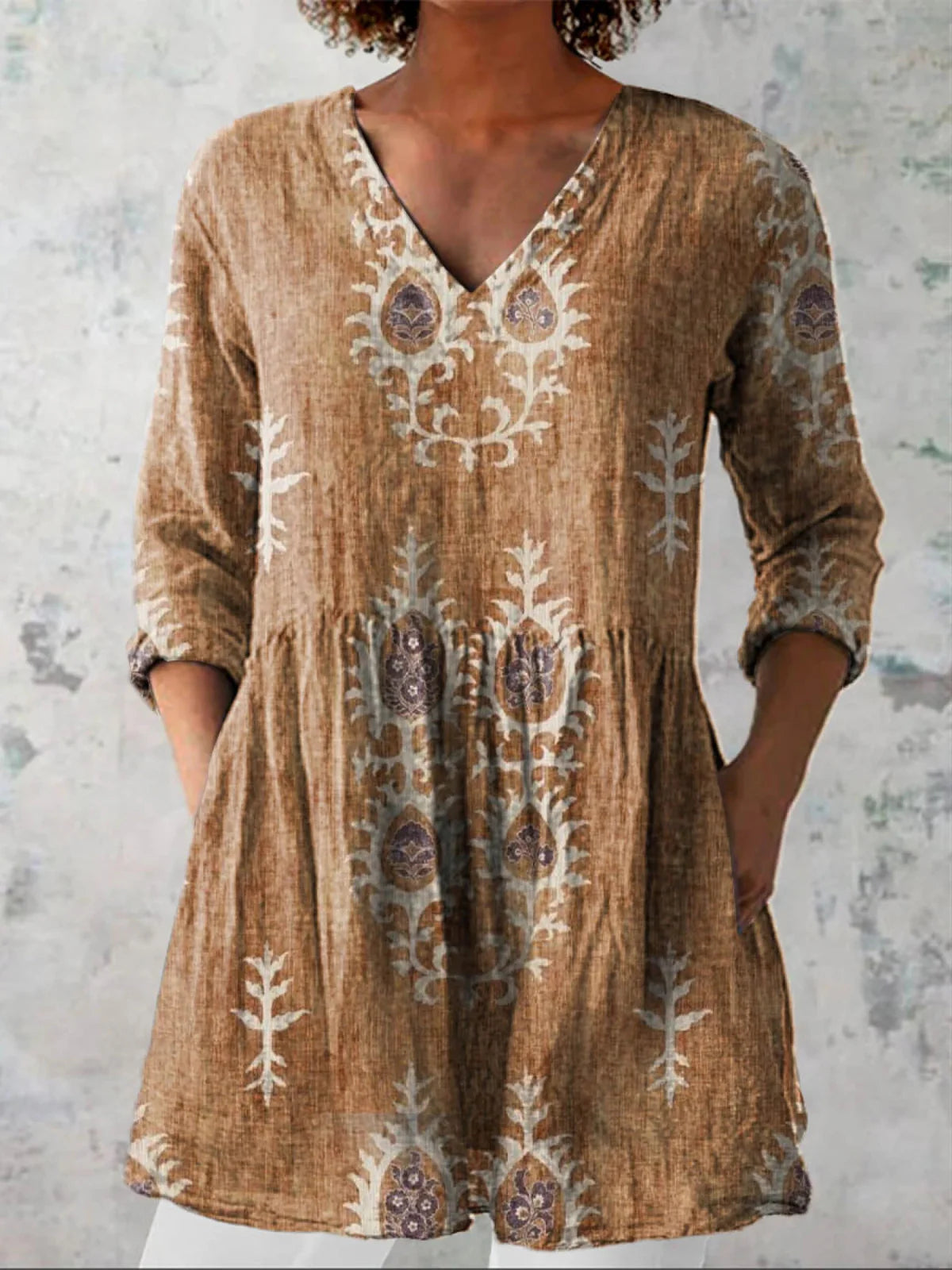 Manon | Blusa Larga Elegante y Cómoda