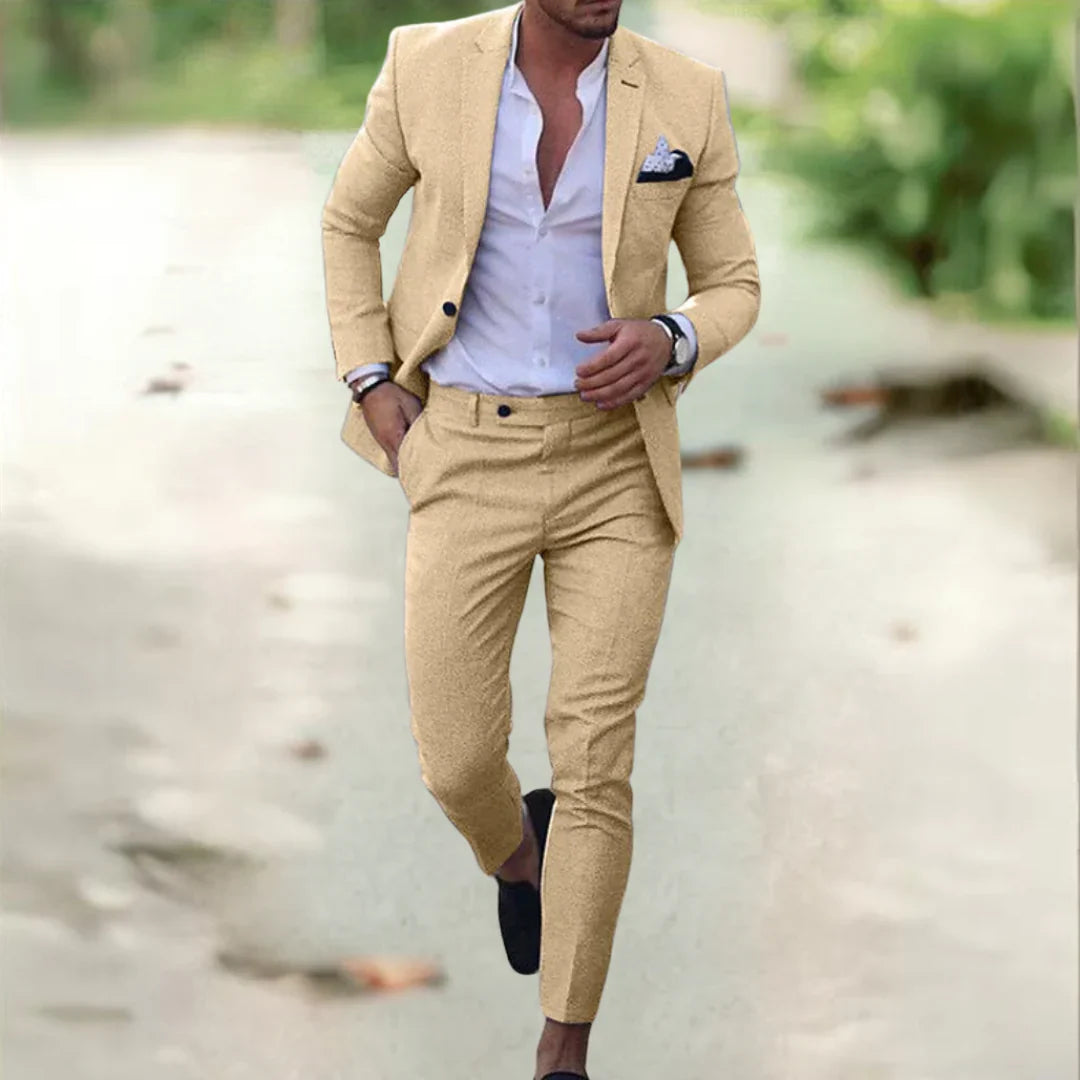 Giovanni - Traje elegante para hombre (Chaqueta + Pantalón)