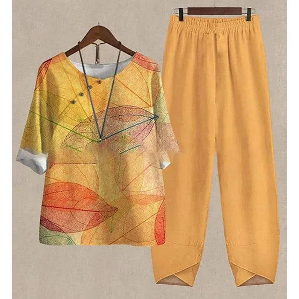 Daiana | Conjunto de Lino – Comodidad & Chic
