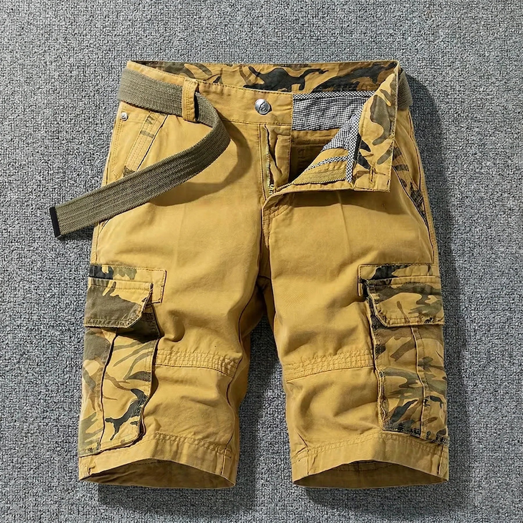 Hedan | Pantalones Cortos Cargo con Cinturón