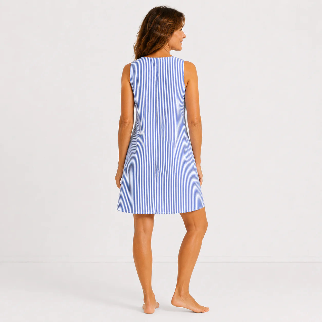 Isabeau | Vestido Rayado de Tirantes