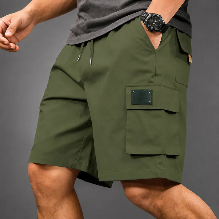 Everett | Pantalones Cortos Cargo de Algodón
