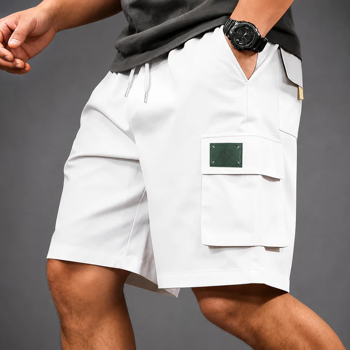 Everett | Pantalones Cortos Cargo de Algodón