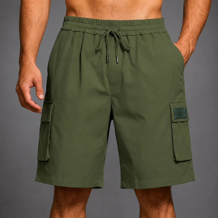 Everett | Pantalones Cortos Cargo de Algodón