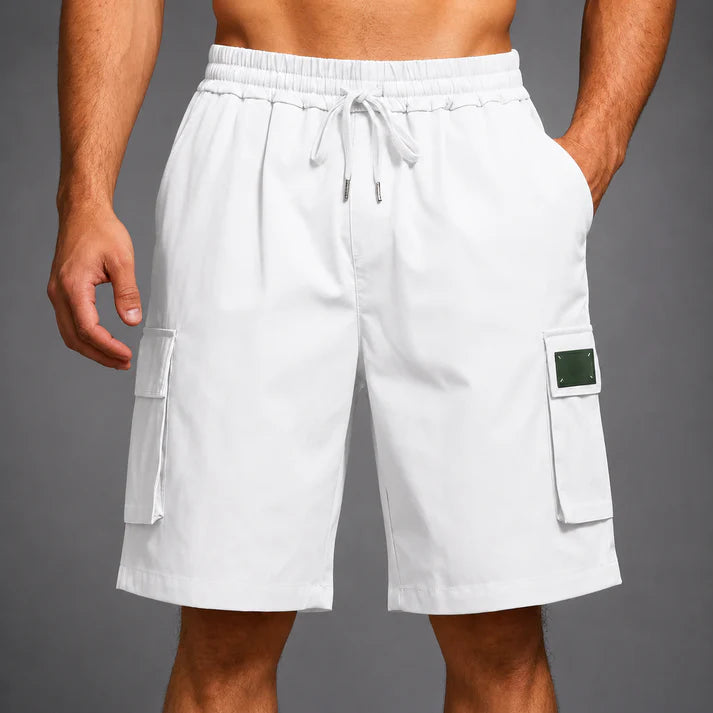 Everett | Pantalones Cortos Cargo de Algodón