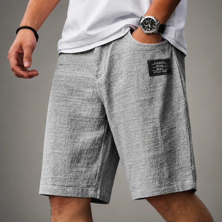 Matteo | Pantalones Cortos de Lino