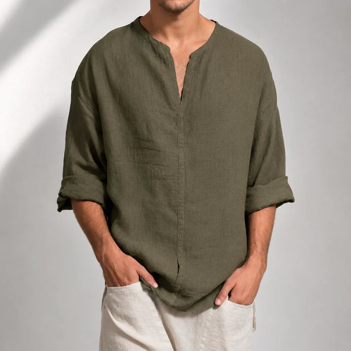 Leon | Camisa de Lino y Algodón